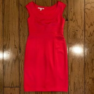Red Cocktail Dress - Maggy London
